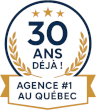 30 ans déjà – Agence #1 au Québec